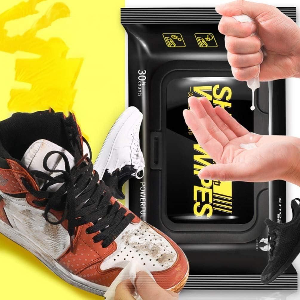 Natural Sneaker Cleaner Wipes - 1 Packs of 80
