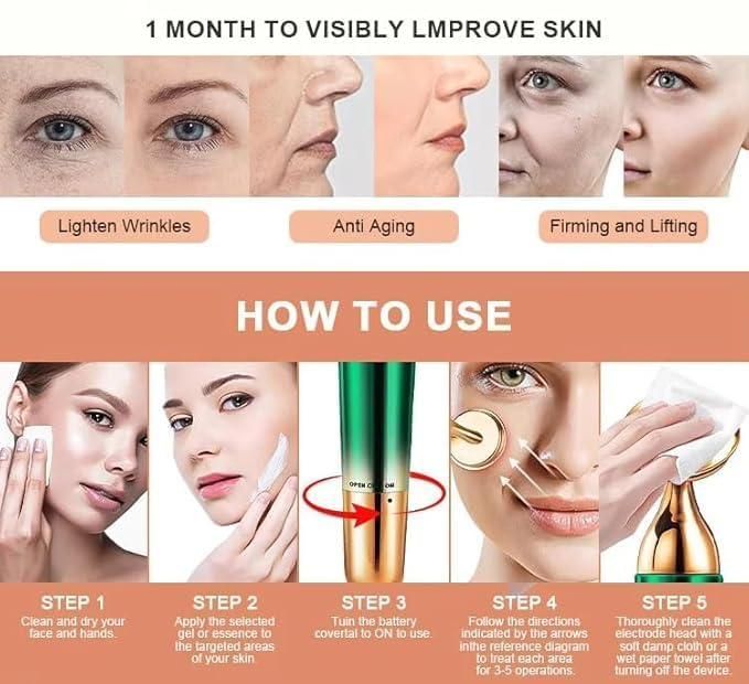 3-in-1 Face, Neck & Eyes Massager for Women