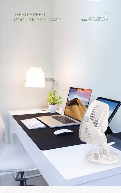 Super Airflow Portable USB Desktop Fan